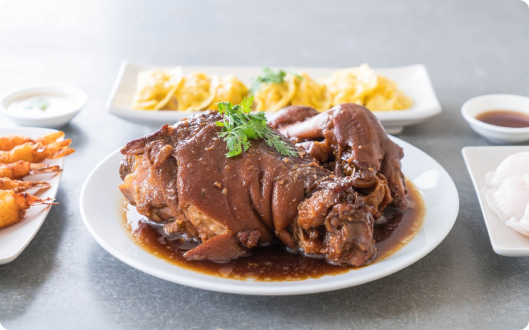 鹵豬肉風味